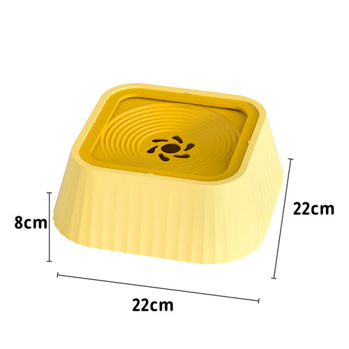 Pets Dog Cat Bowl Floating Bowl Water Drinker Not Wet Mouth Splash