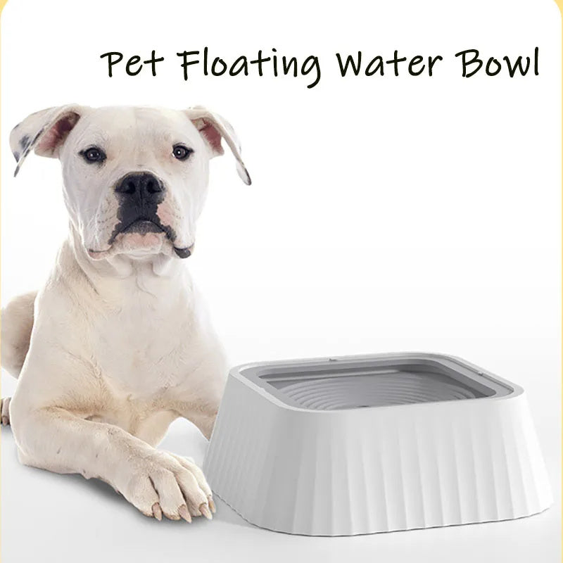 Pets Dog Cat Bowl Floating Bowl Water Drinker Not Wet Mouth Splash
