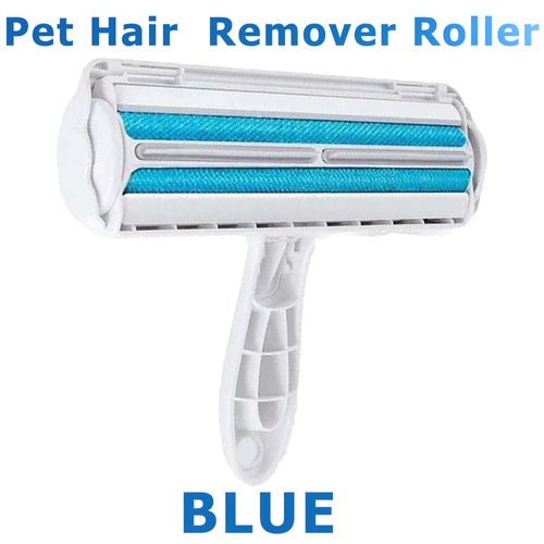 Pet Hair Rolling Lint Brush 2-Way Tool